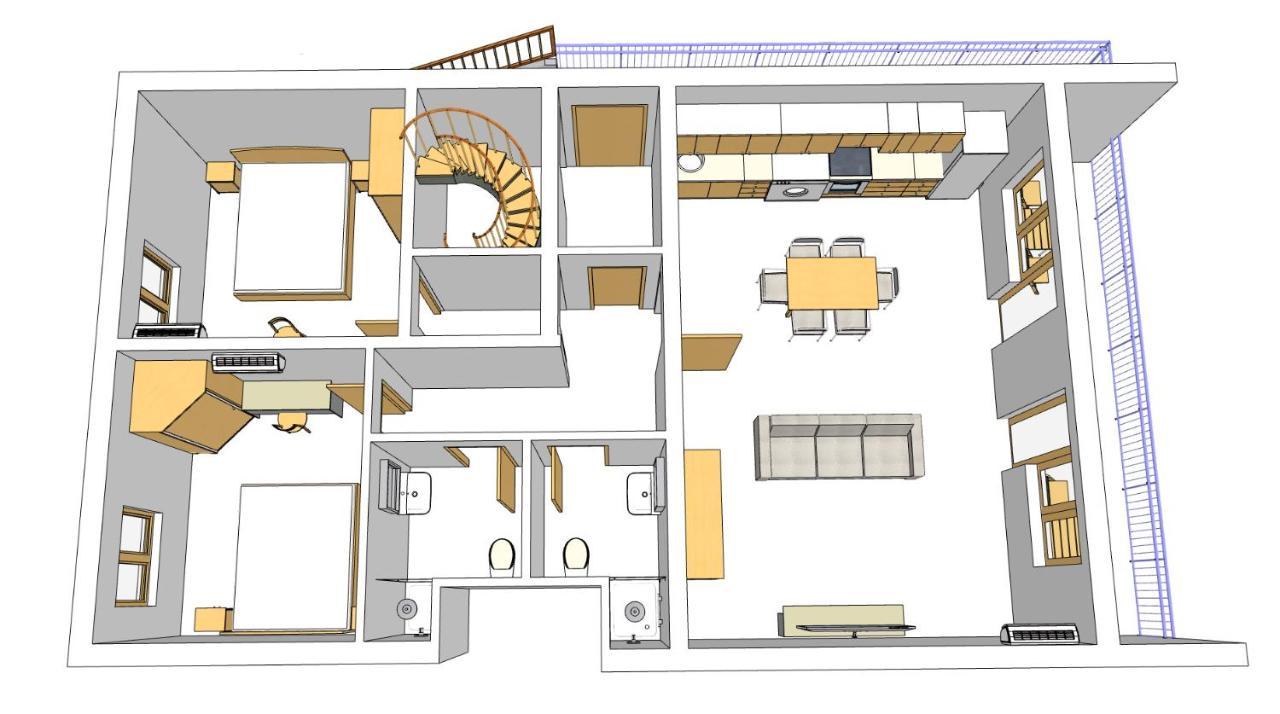 Apartments Sea & Sky 스타리 그라드 외부 사진
